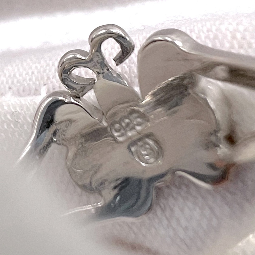 Sale $18 Firm! .925 Sterling Silver Lab Created Blue Opal Butterfly Ring - Picture 6 of 14